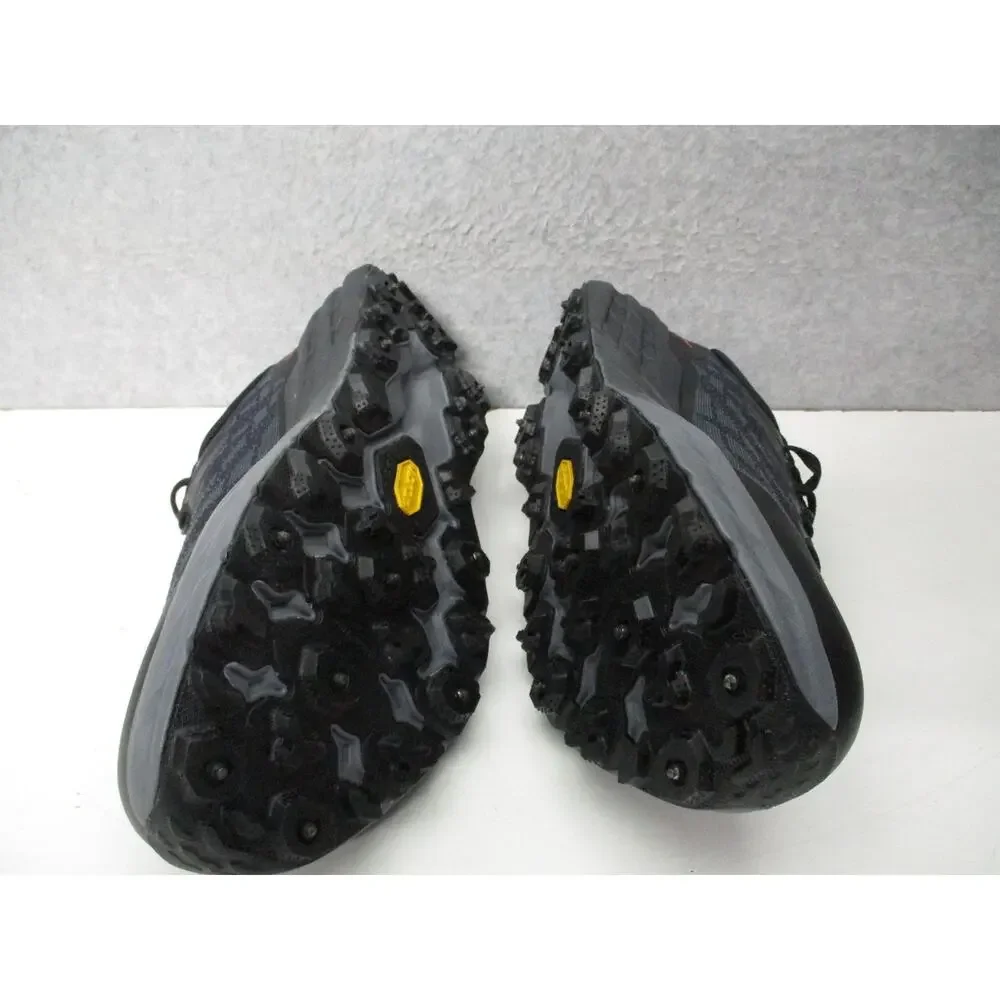 Hoka Speedgoat 5 GTX Waterproof Spike Shoes Womens Sz 8.5 Trail Running Black